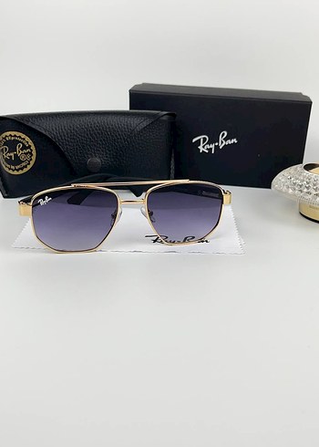 Ray-Ban Erkek Parlak Altın Güneş Gözlüğü
