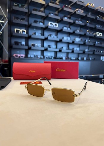 Cartier Kadın Altın Renkli Gözlük