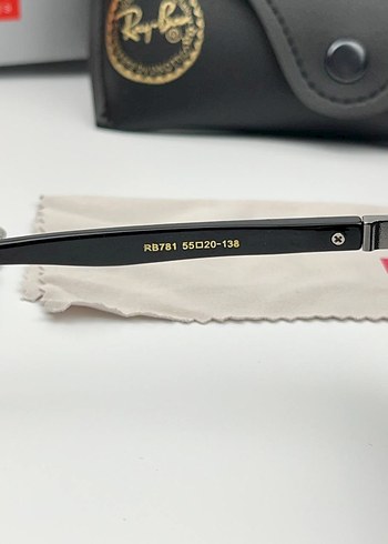 Ray-Ban Siyah Klasik Erkek Güneş Gözlüğü - Görsel 7