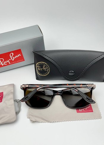 Ray-Ban Klasik Kahverengi Tokalı Kadın Güneş Gözlüğü - Görsel 5
