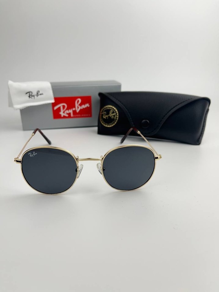 Ray-Ban Parlak Altın Kadın Güneş Gözlüğü - Görsel 2