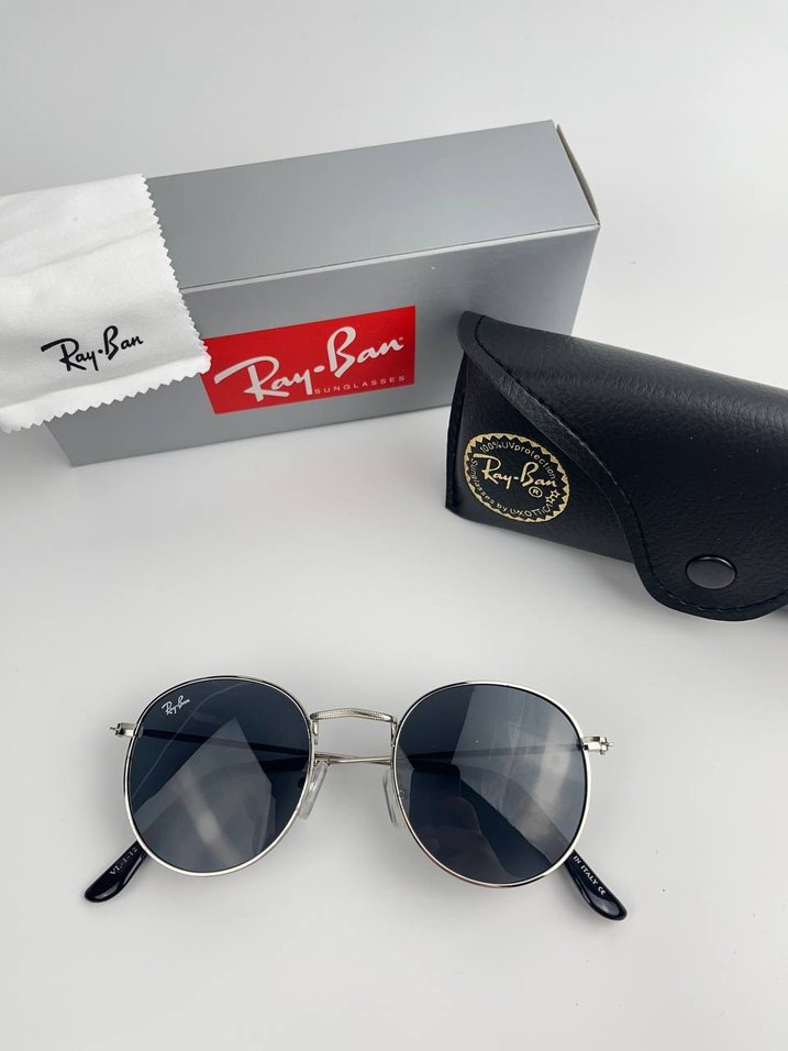 Ray-Ban Gri Klasik Kadın Güneş Gözlüğü - Görsel 2