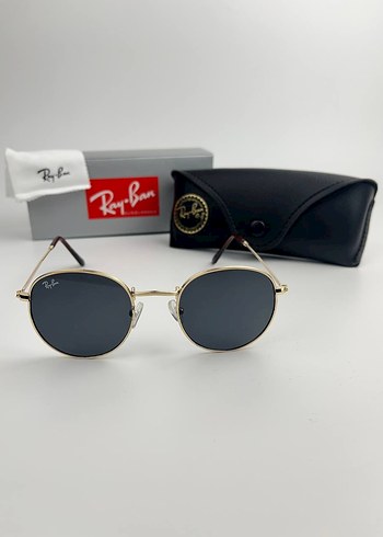 Ray-Ban Altın Çerçeveli Gri Erkek Güneş Gözlüğü - Görsel 2