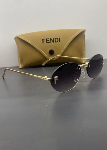 Fendi Klasik Gold Kadın Güneş Gözlüğü