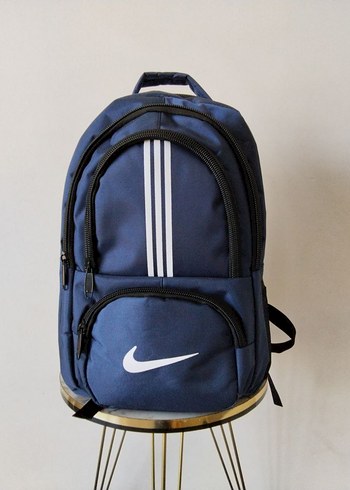 Beden gri Renk Gri Nike Fermuarlı Sırt Çantası
