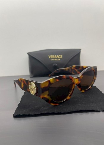 Versace Klasik Kemerli Kahverengi Gözlük