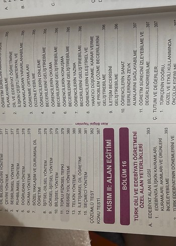 Türk Dili ve Edebiyatı Öğretmenliği Kitabı 2019 - Görsel 9