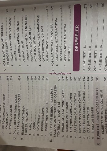 Türk Dili ve Edebiyatı Öğretmenliği Kitabı 2019 - Görsel 14