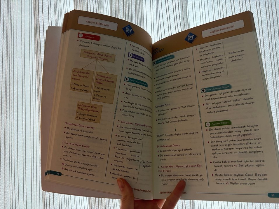 KPSS Eğitim Bilimleri Not Defteri Seti - Görsel 4