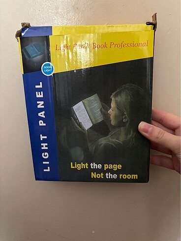 Kitap ışık paneli
