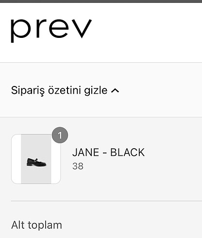 38 Beden Prev Jane Black