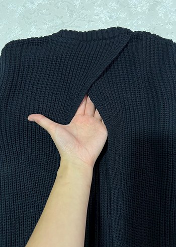 Koton siyah Kadın Triko Süveter - Görsel 5
