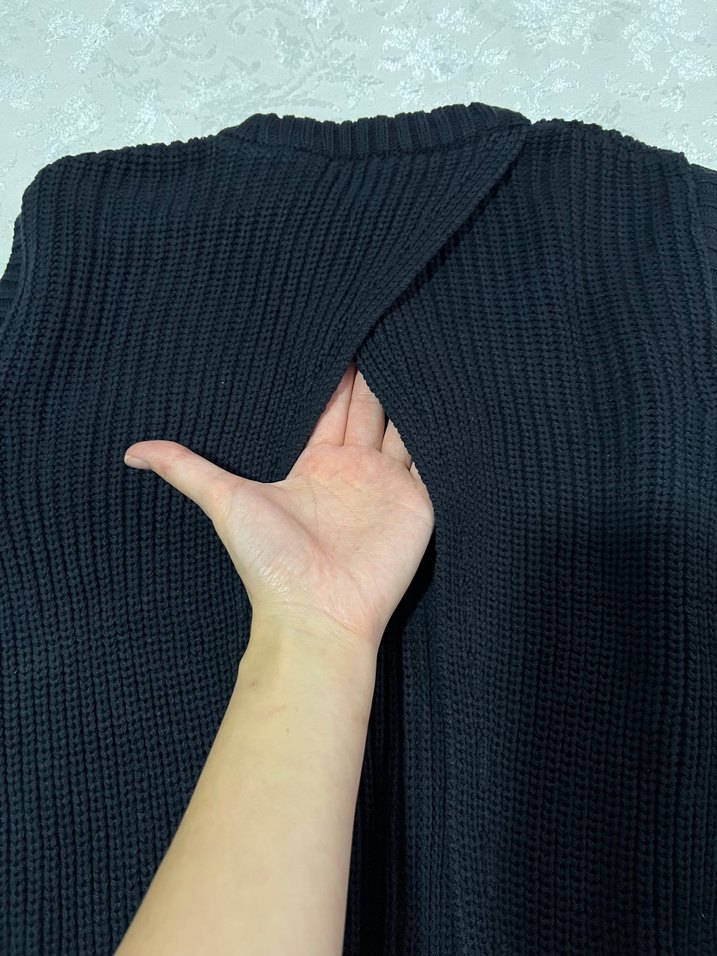 Koton siyah Kadın Triko Süveter - Görsel 5