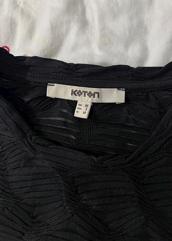 Siyah Kısa Kollu Kadın Tişört - Görsel 2