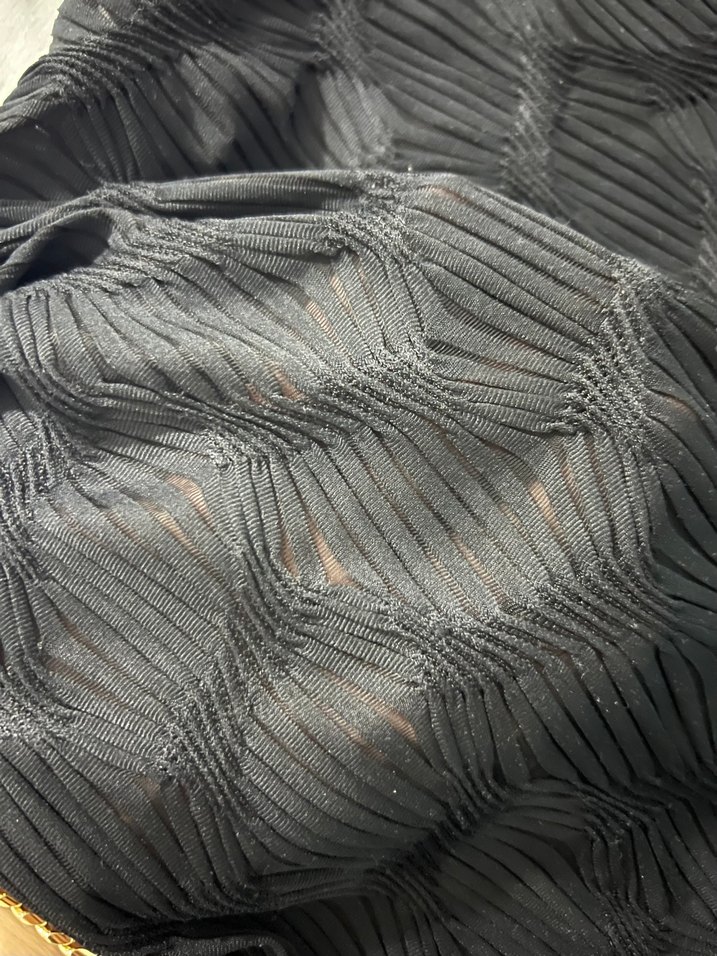 Siyah Kısa Kollu Kadın Tişört - Görsel 3