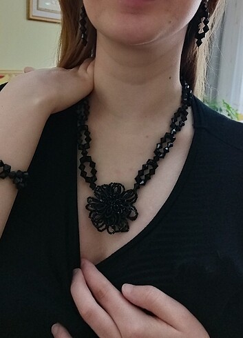 Tasarımcı Abiye ve spor set kolyeler.....!