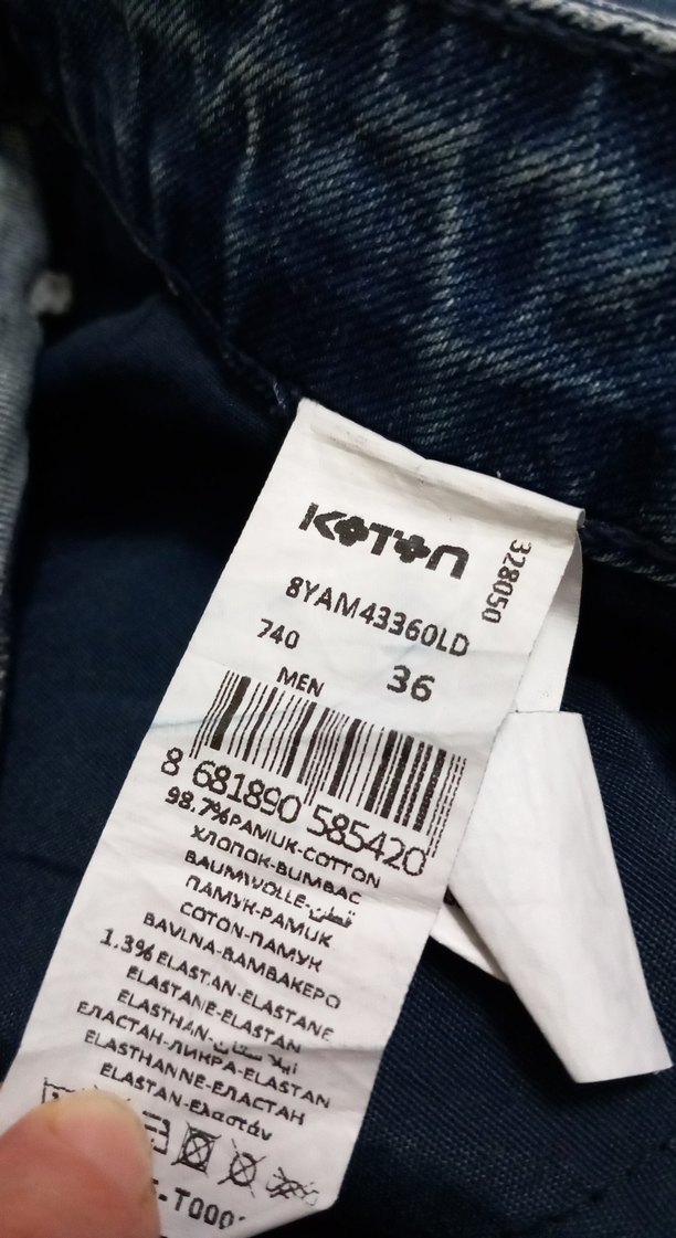 koton kot sort 36 (46) beden - Görsel 5