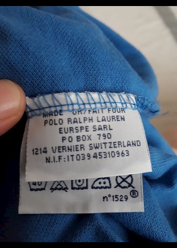 Mavi Polo Tişört, Kısa Kollu, Baskılı - Görsel 6