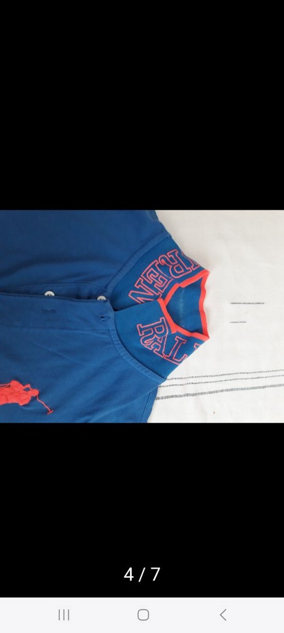 Mavi Polo Tişört, Kısa Kollu, Baskılı - Görsel 2