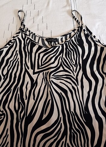 40 Beden zebra askili bluz