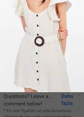 zara elbise bej larg