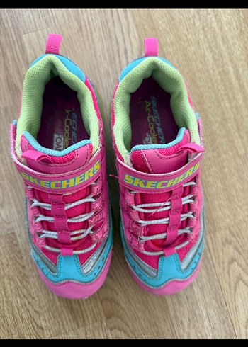 Kız Çocuk Pembe Skechers Spor Ayakkabı - Görsel 4