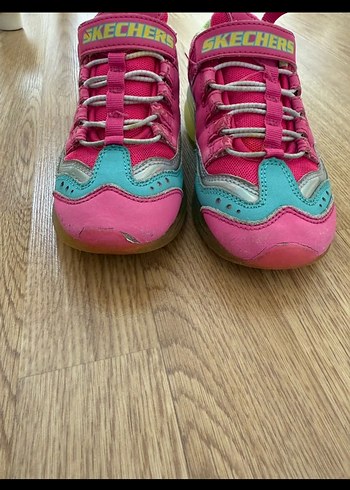 Kız Çocuk Pembe Skechers Spor Ayakkabı - Görsel 3