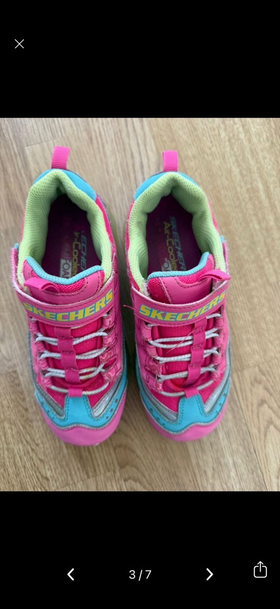 Kız Çocuk Pembe Skechers Spor Ayakkabı - Görsel 4