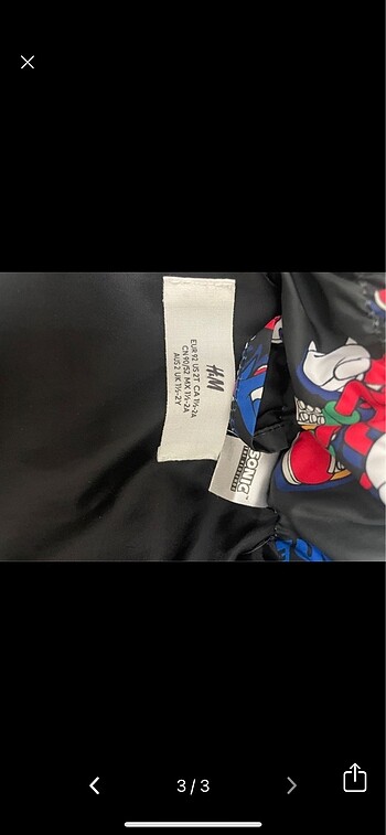 18-24 Ay Beden H&M çocuk şişme yelek