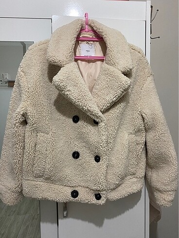 Mango peluş mont
