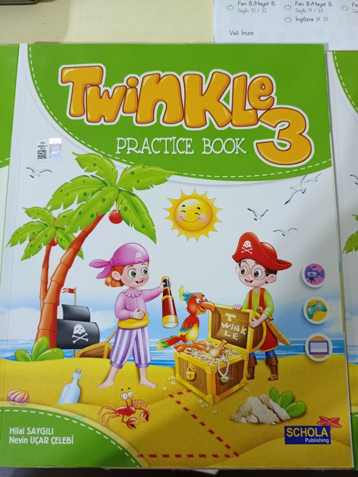 Twinkle 3  sınıf İngilizce Alıştırma Kitabı - Görsel 3