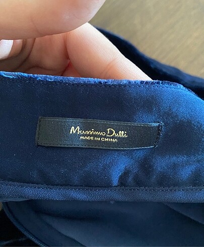 40 Beden Massimo Dutti Kadife pantolon