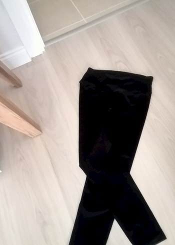 DeFacto Siyah Hamile Tayt Velcro Bantlı - Görsel 3