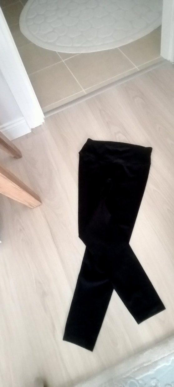 DeFacto Siyah Hamile Tayt Velcro Bantlı - Görsel 3