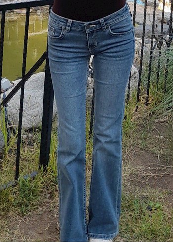 H&M Flared Low Jeans İspanyol Paca