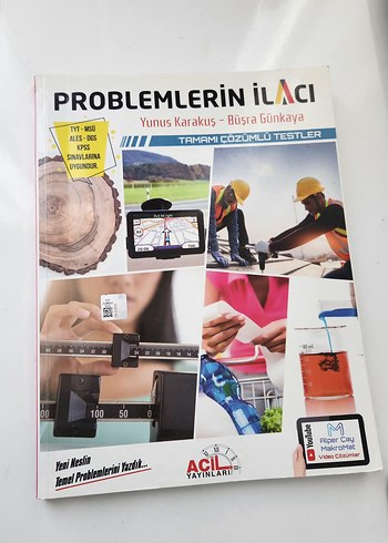 Problemlerin İlacı - Tamamı Çözümlü Testler Kitabı