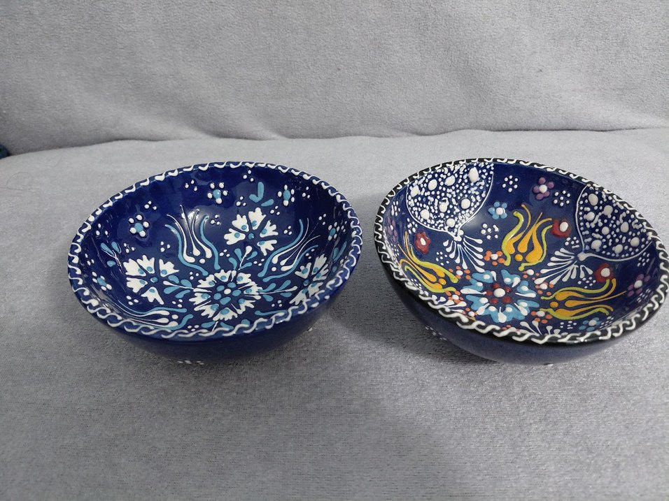 Renkli Desenli Seramik Kase Seti - Görsel 3