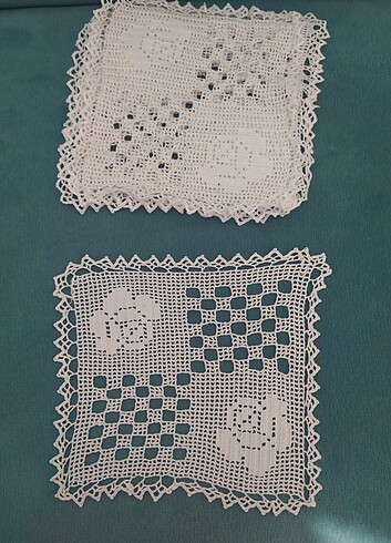 Dantel peçete takımları - Görsel 6