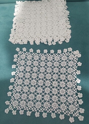 Dantel peçete takımları - Görsel 7