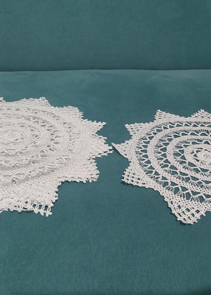Dantel peçete takımları - Görsel 4