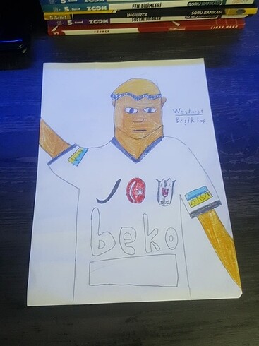 Weghorst Beşiktaş çizim