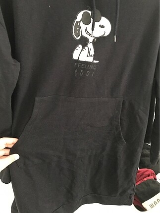 l Beden lacivert Renk Uzun Sweatshirt
