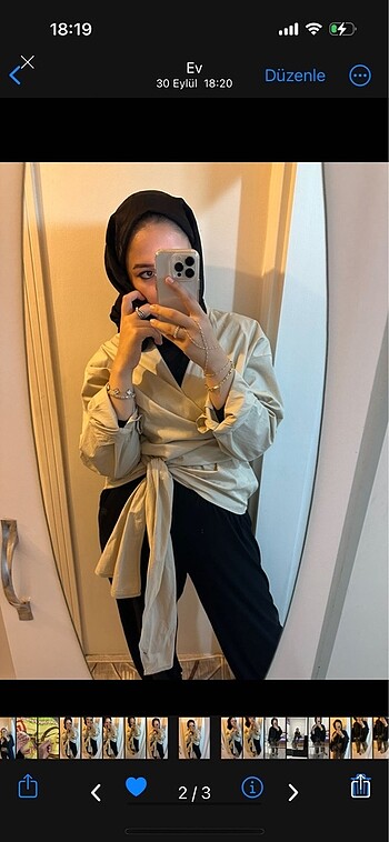 Zara Zara Baglamali Gomlek