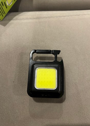 Hasuba HS-37 Şarjlı Mini Fener Sarı - Görsel 3