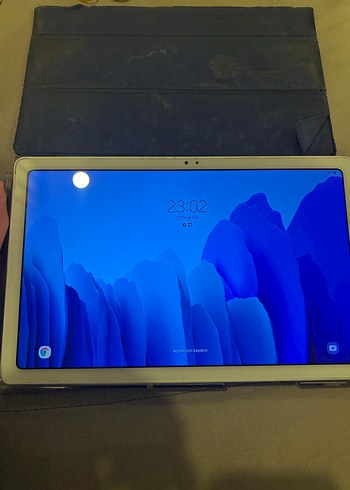 Beyaz Samsung Galaxy Tab A7 Tablet - Görsel 2