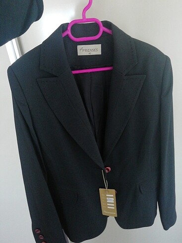 40 Beden Antrasit blazer ceket
