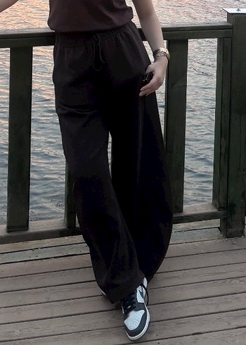 Bershka Barrel Fit Eşofman Altı - Görsel 4