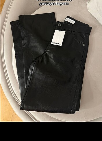 bershka deri pantolon
