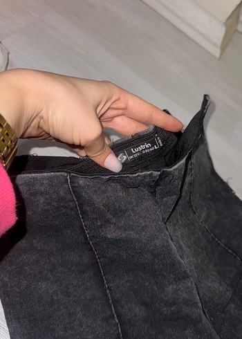 Siyah Elastik Kadın Skinny Denim tayt Pantolon - Görsel 4