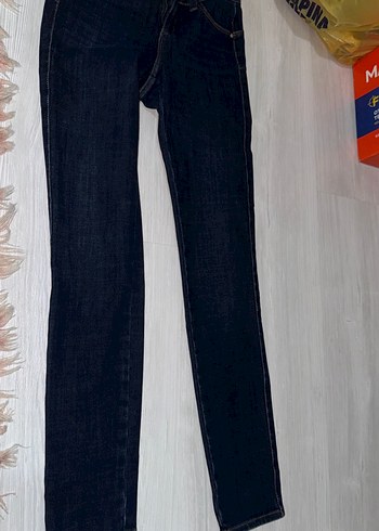 İpekyol Kadın Lacivert Kemerli Normal Kesim Jean - Görsel 2